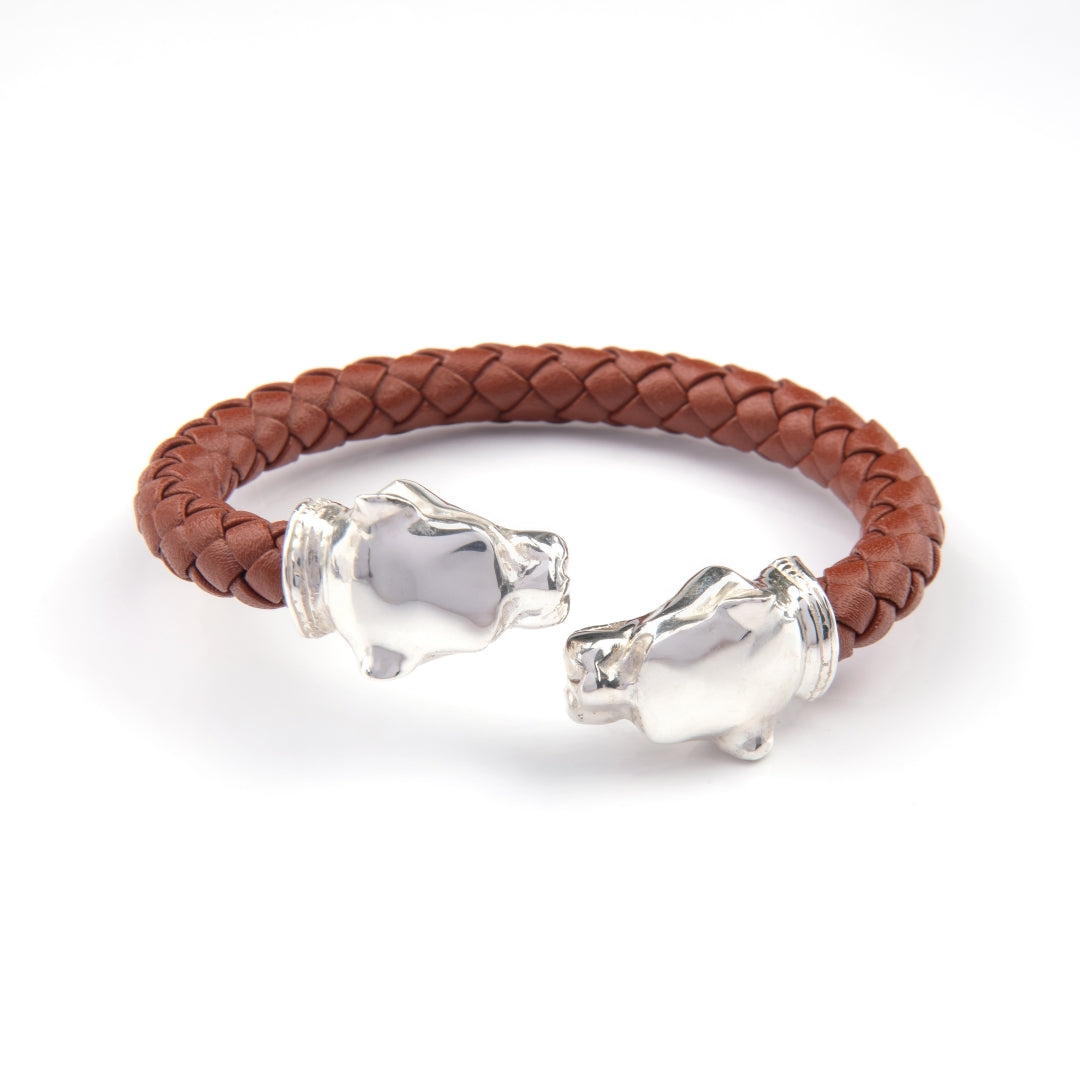 LEATHER BRACELET - Panther