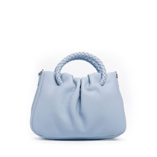 BIGOTRE【PURSE L】 Hazel – Braided Handle Leather Bag | Daniella Ortiz