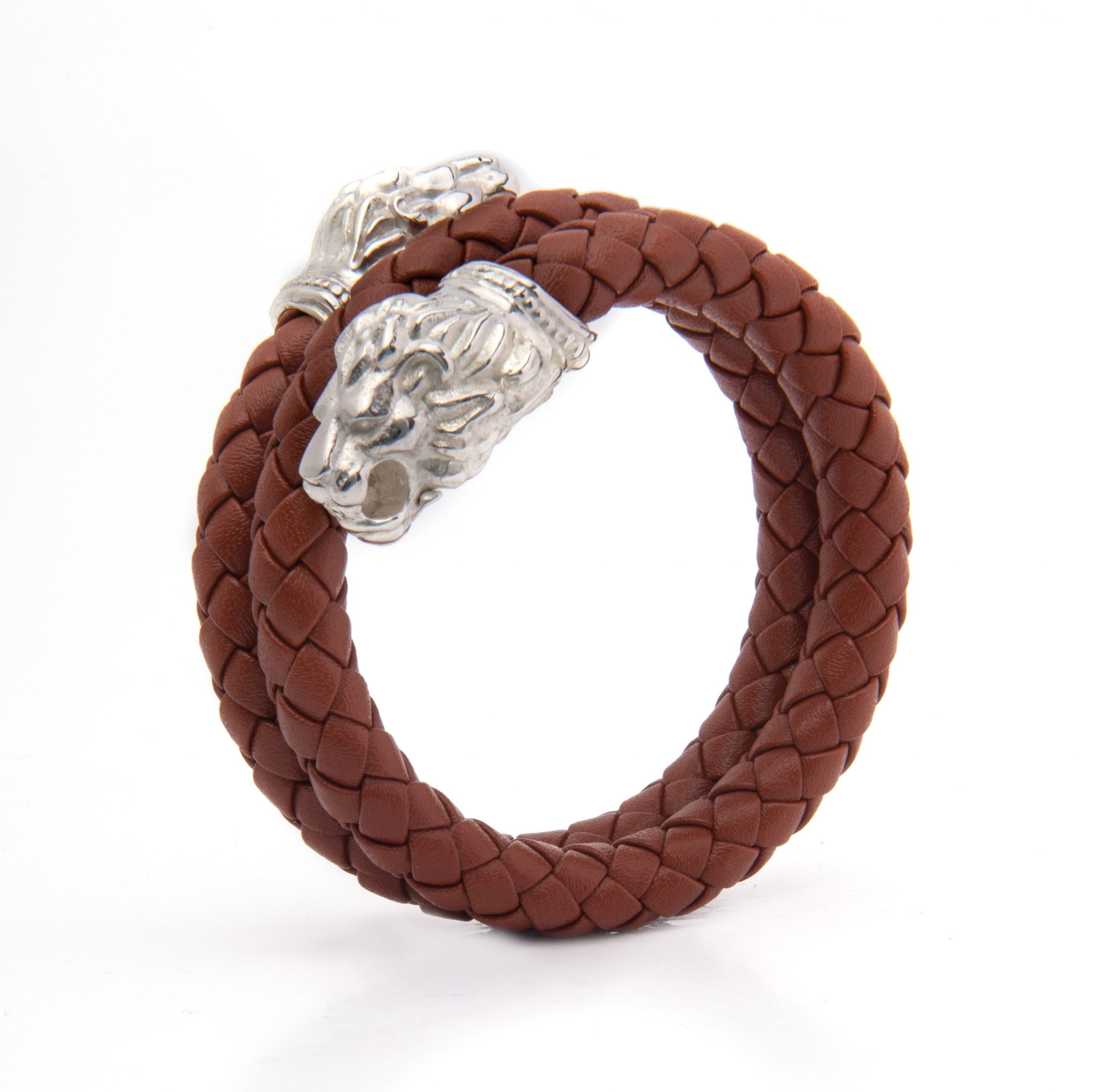 Leather Bracelet - Lion