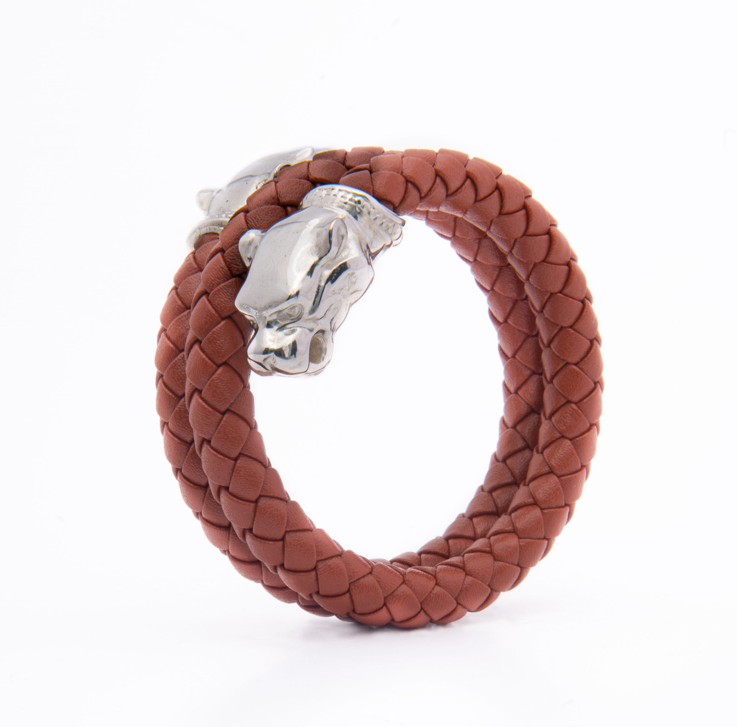 Leather Bracelet - Panther