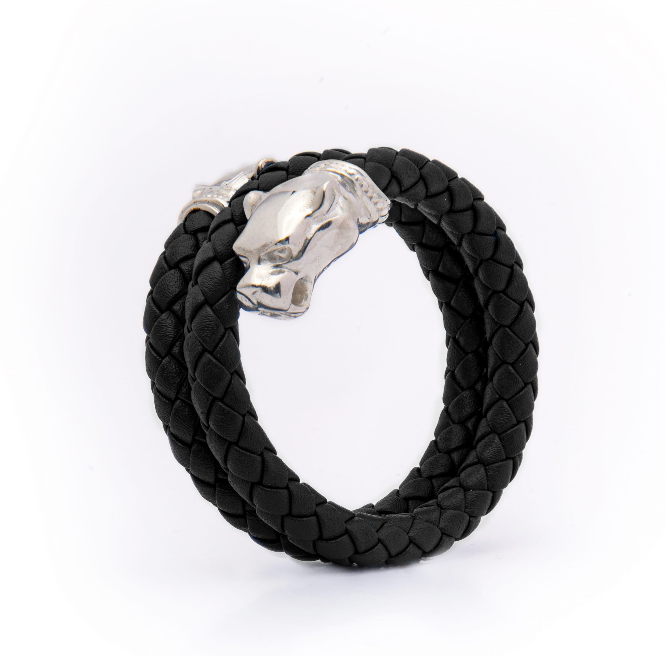 Leather Bracelet - Panther