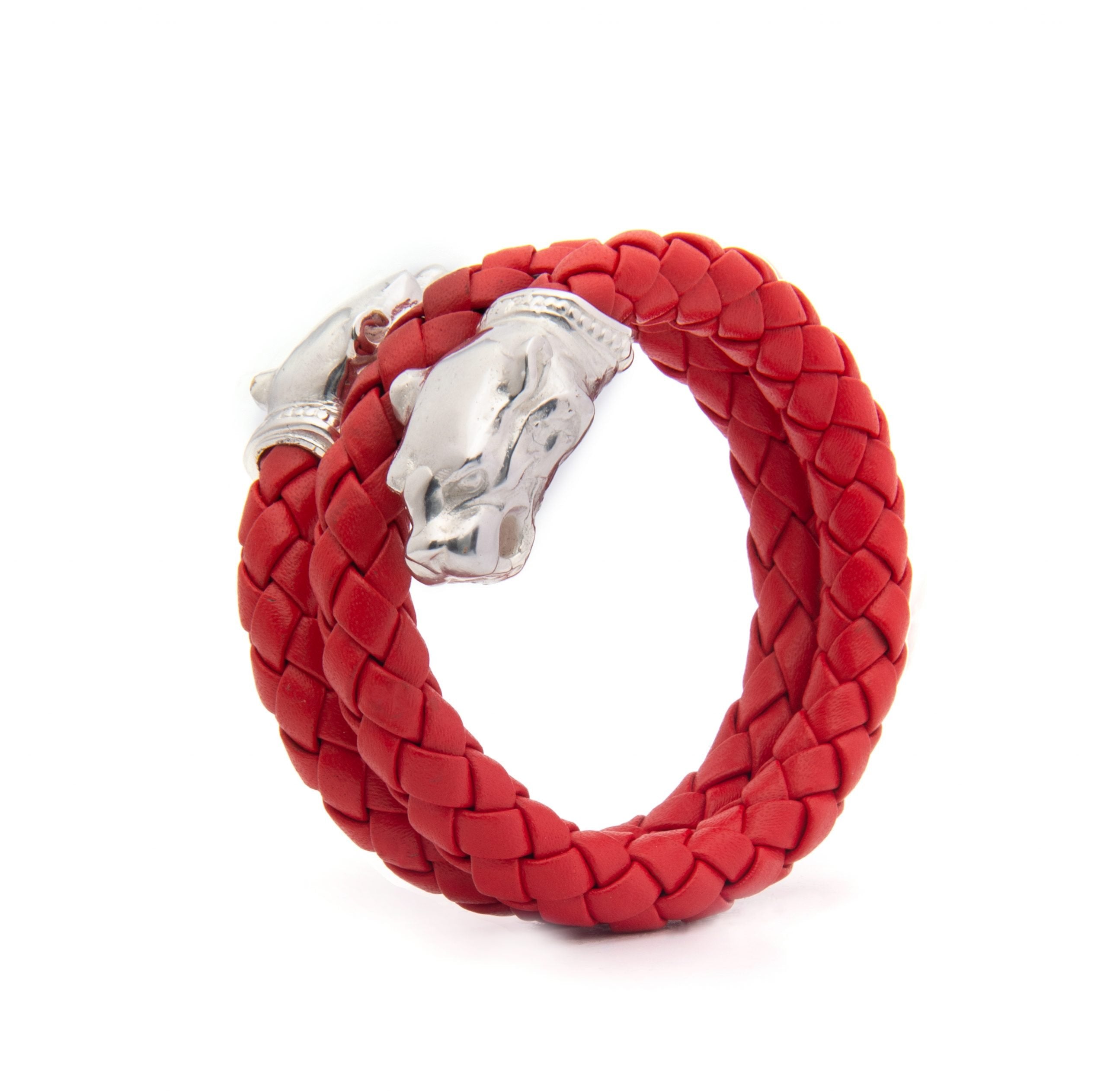 Leather Bracelet - Panther